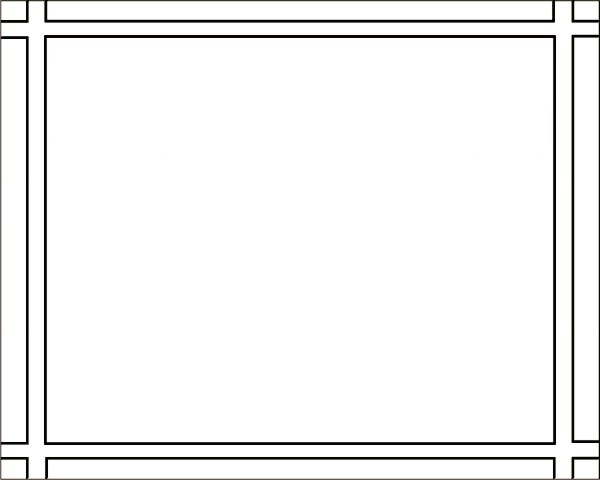 Blank Packing List Pouch
