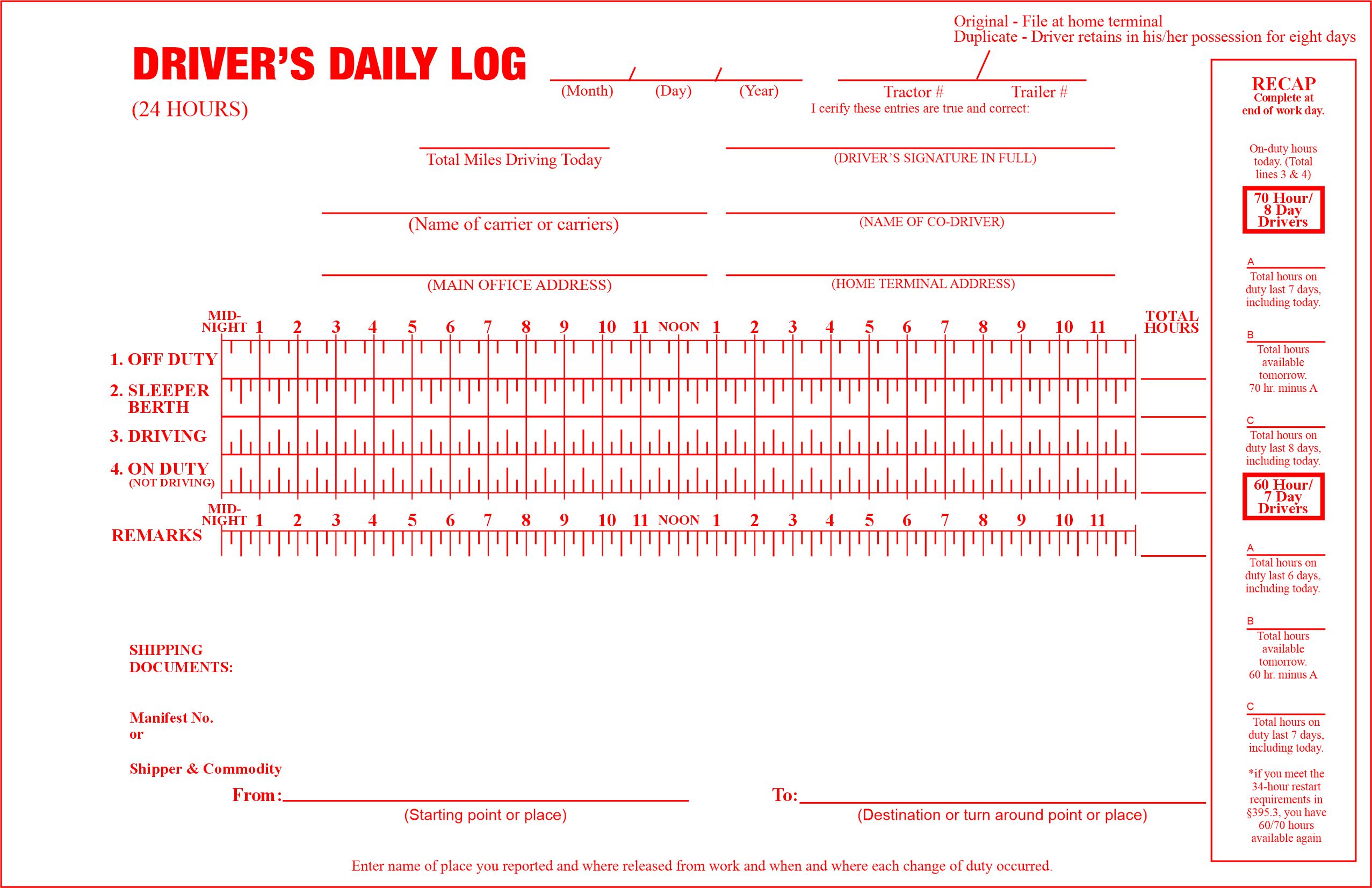 CE Day Log