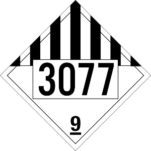 900S Pre Numbered Class 9 Placard,Dot Placards,Hazmat,shipping, Miscellaneous class 9 pre numbered placards, hazard class 9 placards, dot placards, placards,Miscellaneous Class 9 Blank Panel