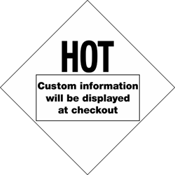 920C Hot Custom Placard,Dot Placards,Hazmat,shipping,Hot custom un number placard