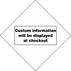 940C Custom Miscellaneous Placard,Dot Placards,Hazmat,shipping,Miscellaneous Class 9 Placard worded, hazard class 9 placards, dot placards, placards