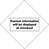 940C Custom Miscellaneous Placard,Dot Placards,Hazmat,shipping,Miscellaneous Class 9 Placard worded, hazard class 9 placards, dot placards, placards