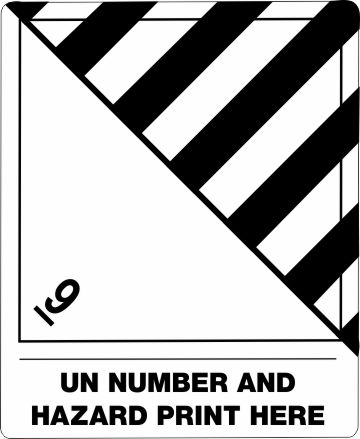 C9 Labels LP900C Industrial Shipping Compliance Labels | Pro's Choice