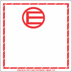 ML260 ml260-181 label, ml260-181 equipment sign, industrial compliance decal ml260-181, heavy duty 4mil vinyl labels, high tack adhesive machinery decals, industrial equipment markings, safety warning stickers, pros choice printing ml260-181