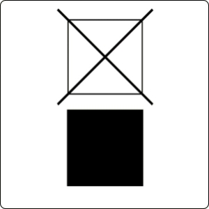 ML290 Do Not Stack IBC ml290 labels, do not stack ibc decals, intermediate bulk container stickers, warehouse handling labels, anti crushing warning graphics, 4mil vinyl shipping stickers, high tack tote decals, industrial logistics safety markers, pros choice printing