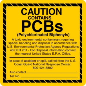 ML920 Contains PCB Waste Label, Empty By EPA Standards Labels, Non-Regulated Waste Labels, Special Waste Labels, Solid Waste Labels, Universal Waste Labels, RQ Waste Labels, Hazardous Waste Labels, Conditionally Exempt Waste Labels, 