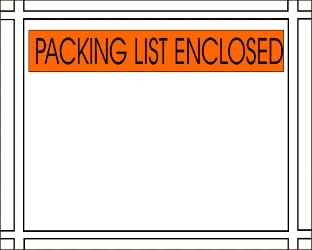 Packing List Enclosed Pouch Packing List Enclosed Pouch
