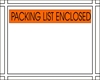 Packing List Enclosed Pouch 