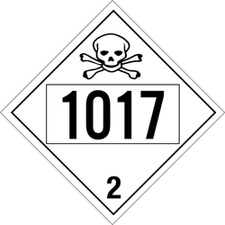 210S Pre Numbered Toxic Gas 