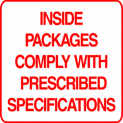 Prescribed Specifications Prescribed Specifications labels