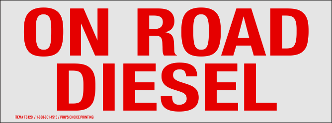 Tank Signages Truck and Tank Markings