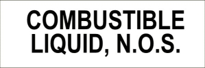 COMBUSTIBLE LIQUID, N.O.S.