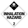 230 Inhalation Hazard 2 Placard Placard,Dot Placards,Hazmat,shipping,Inhalation Hazard 2 worded placards, hazard class 2 placards, dot placards, placards, Inhalation Hazard 2  placards