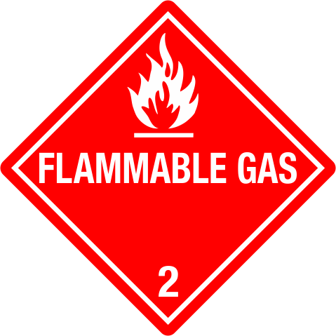 Flammable Gas -250 lp250 label, lp250 sign, industrial compliance decal lp250, heavy duty 4mil vinyl labels, high tack adhesive machinery decals, commercial equipment markings, safety warning stickers, pros choice printing lp250