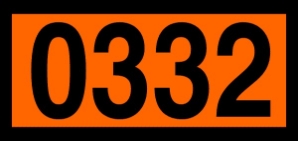 Orange Panel Pre-numbered pre numbered orange panels, placards, rail placard, transportation panel, numbered orange un panel